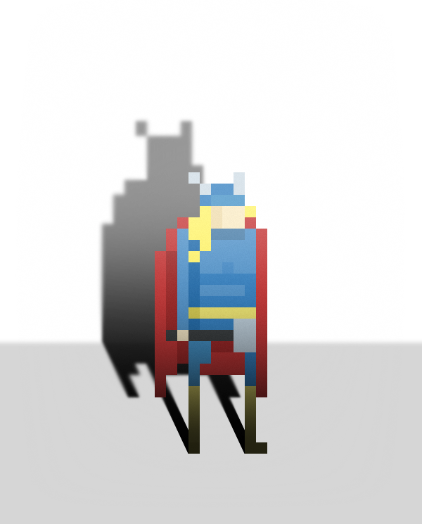 Super Cool Pixel Art Super Heroes